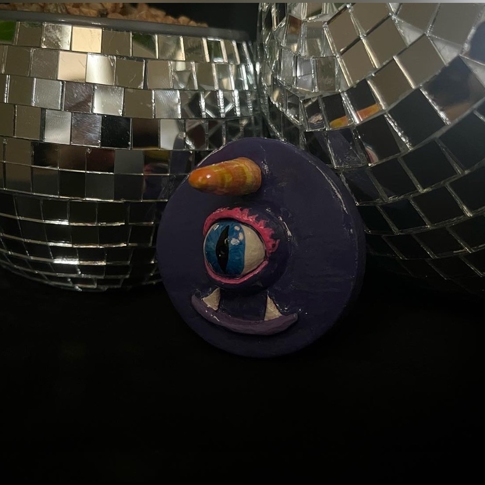 Purple People Eater Incense Holder